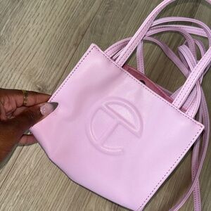 TELFAR Small Bubblegum Shopping Bag